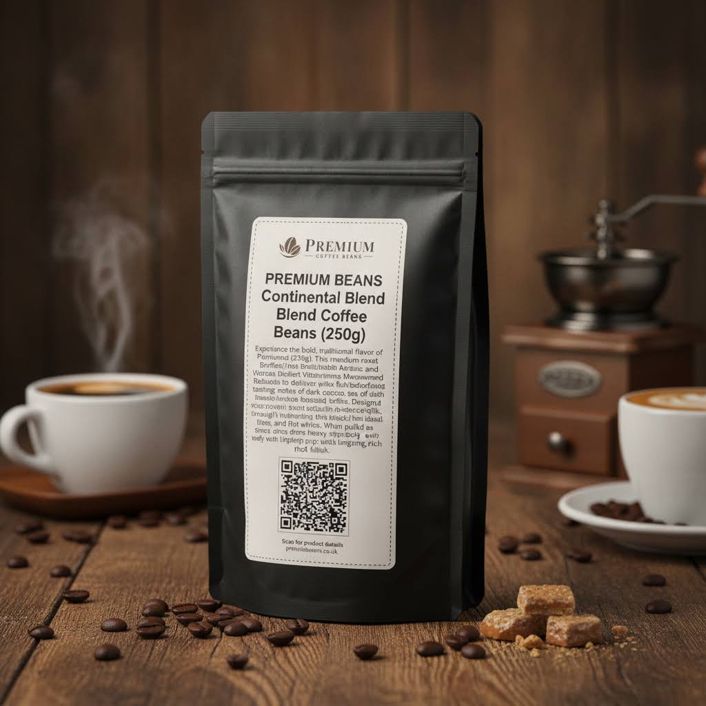 Continental Organic Coffee - Medium Roast Coffee 250G
